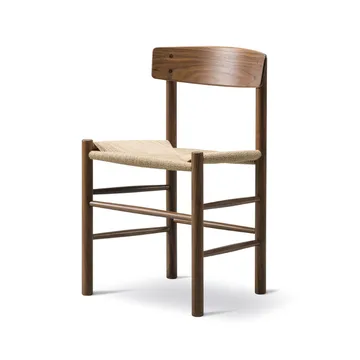 J39 chair - Oiled walnut-braided natural - Fredericia Furniture