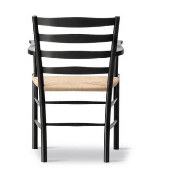 Klint armchair - Natural-woven black-lacquered oak - Fredericia Furniture