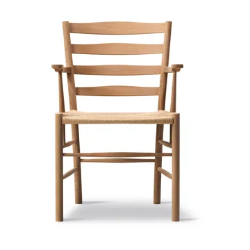 Klint armchair - Natural-woven oiled oak - Fredericia Furniture
