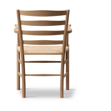 Klint armchair - Natural-woven oiled oak - Fredericia Furniture