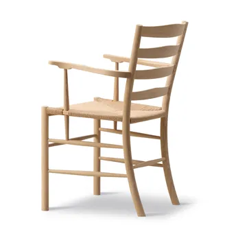 Klint armchair - Naturally braided - soap-finished oak - Fredericia Furniture