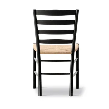 Klint chair - Natural-woven black-lacquered oak - Fredericia Furniture