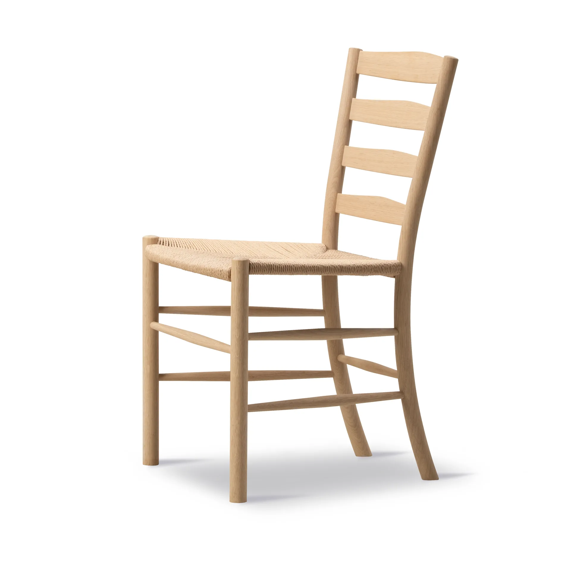 Klint chair, Naturally braided - soap treated oak Fredericia Furniture