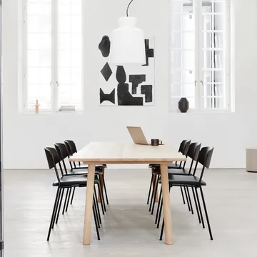 Lynderup 3081 chair - Leather omni 301-black - Fredericia Furniture