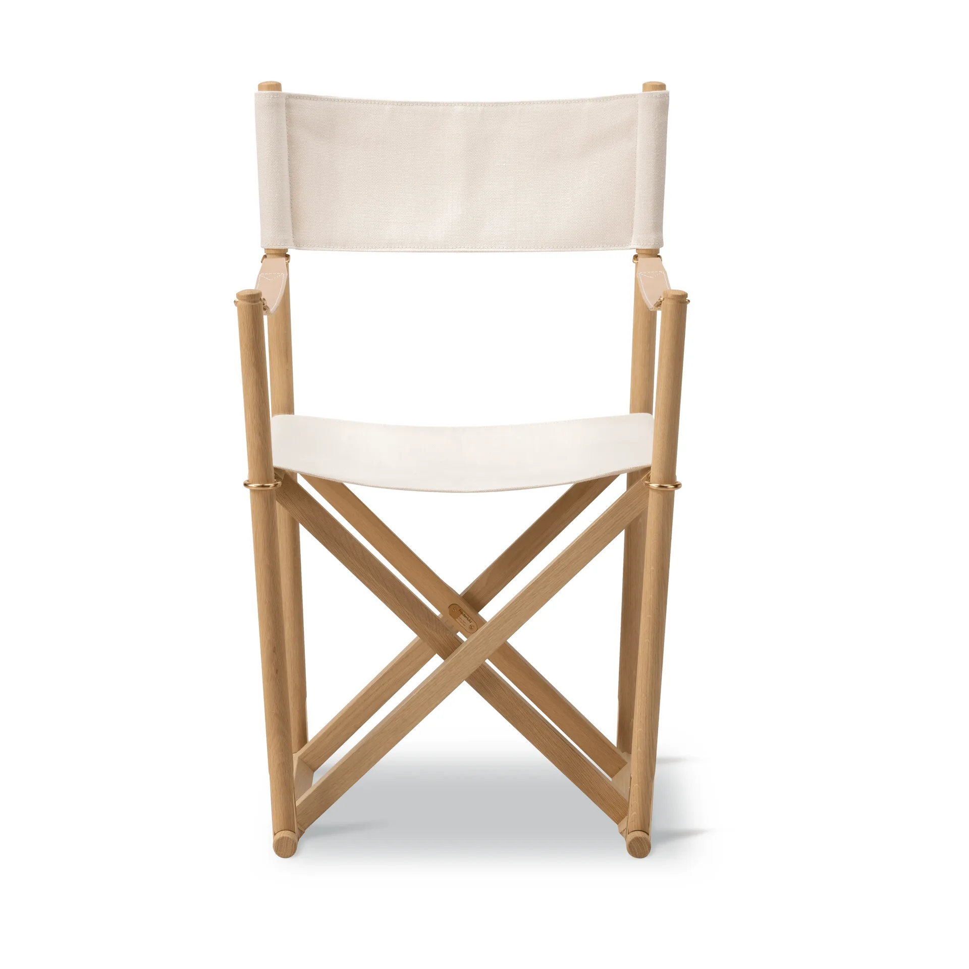 MK16 Folding Chair chair, Off white-lightly oiled oak Fredericia Furniture