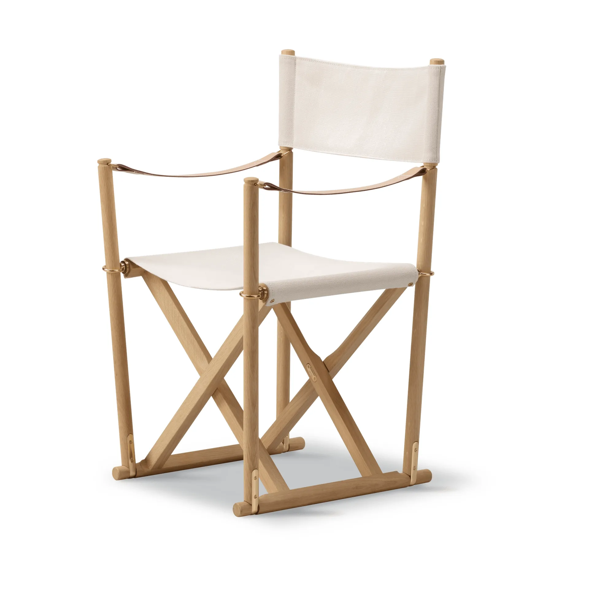 MK16 Folding Chair chair, Off white-lightly oiled oak Fredericia Furniture