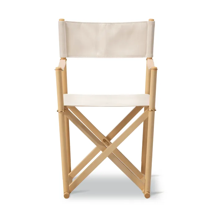 MK16 Folding Chair chair - Off white-oiled beech - Fredericia Furniture