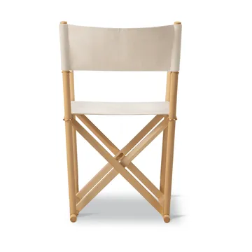 MK16 Folding Chair chair - Off white-oiled beech - Fredericia Furniture