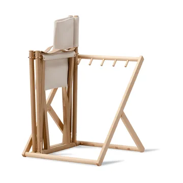 MK16 Folding Chair chair - Off white-oiled beech - Fredericia Furniture