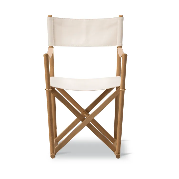 MK16 Folding Chair chair - Off white-oiled oak - Fredericia Furniture