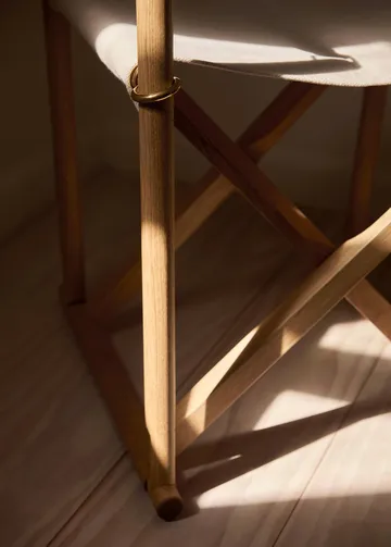 MK16 Folding Chair chair - Off white-oiled oak - Fredericia Furniture