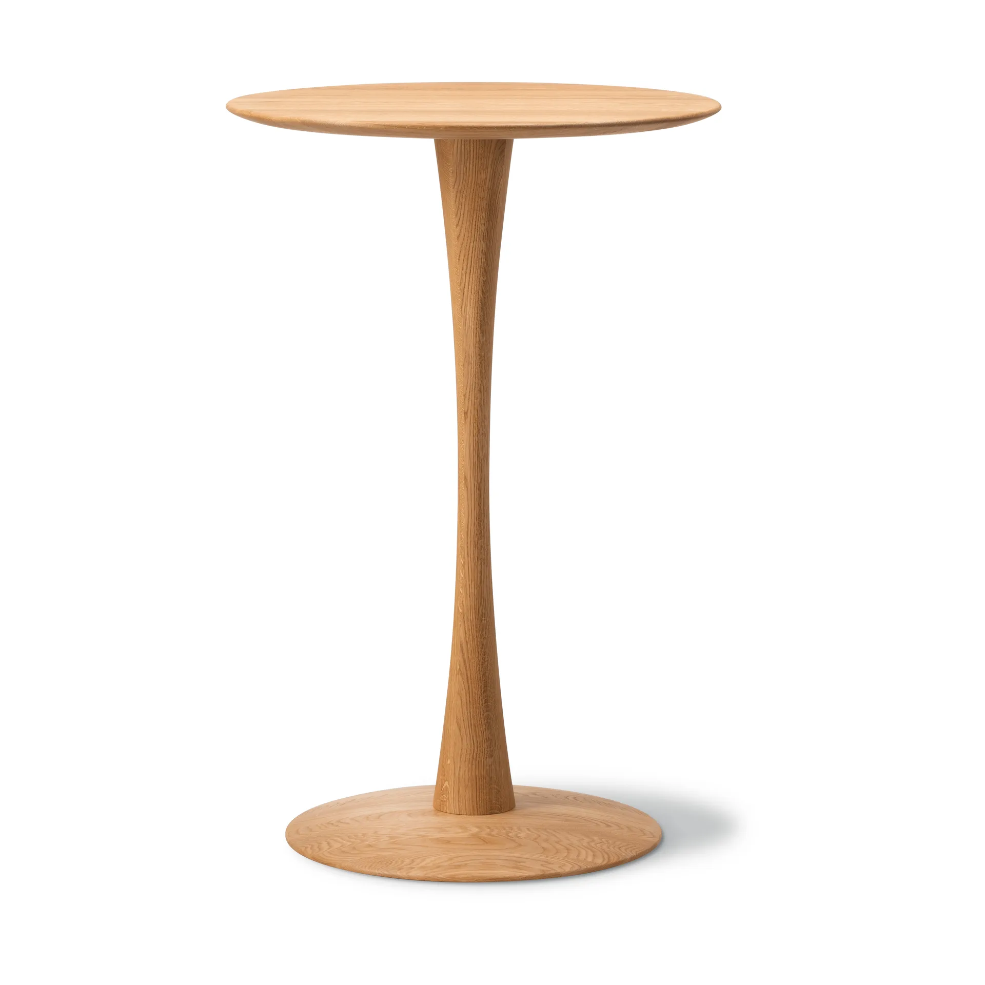 ND108 Trisse bar table, Oiled oak, Ø68x105 cm Fredericia Furniture