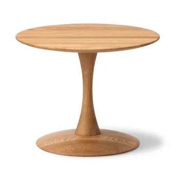 ND110 Trisse coffee table - Oiled oak, Ø55x42 cm - Fredericia Furniture