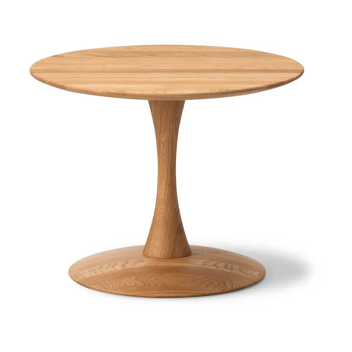 ND110 Trisse coffee table - Oiled oak, Ø55x42 cm - Fredericia Furniture