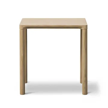 Piloti 6700 side table - Light oiled oak-height 41 cm - Fredericia Furniture