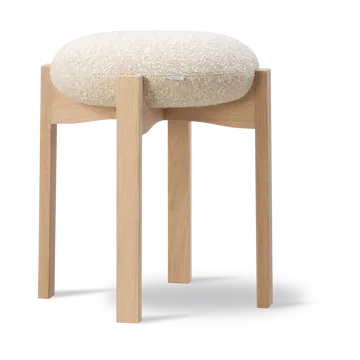 Pioneer low stool - Zero 0001-lacquered oak - Fredericia Furniture