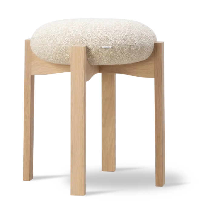 Pioneer low stool - Zero 0001-lacquered oak - Fredericia Furniture