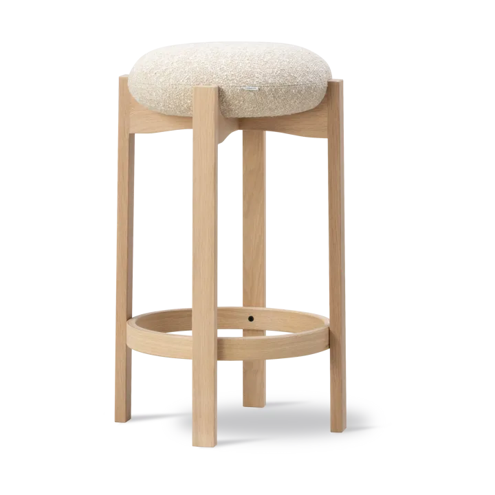 Pioneer stool high - Zero 0001-lacquered oak - Fredericia Furniture