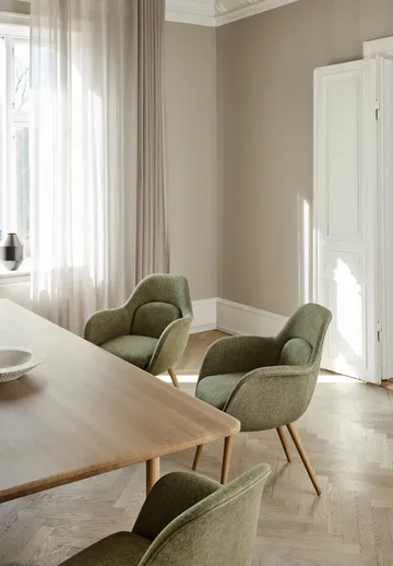 Post 6441 dining table 270x100 cm - Oak soap - Fredericia Furniture