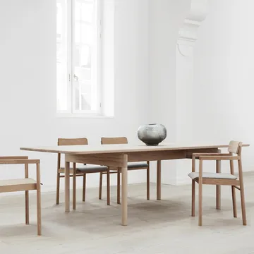 Post 6442 dining table - Soaped oak, 100x320 cm - Fredericia Furniture