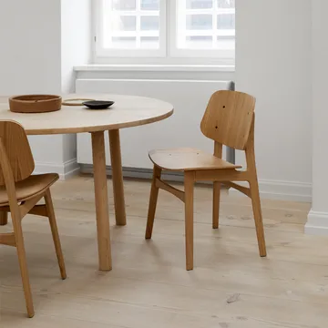 Søborg wood chair - Clear lacquered oak - Fredericia Furniture