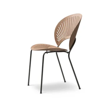 Trinidad 3398 chair - Clear lacquered oak-leg black - Fredericia Furniture