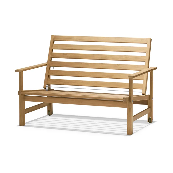 08 sofa - Teak, 2 seater - Fri Form