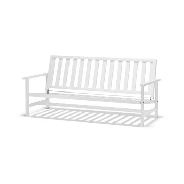 09 sofa - White, 3 seater - Fri Form
