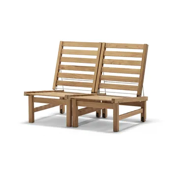 10 armchair - Teak - Fri Form