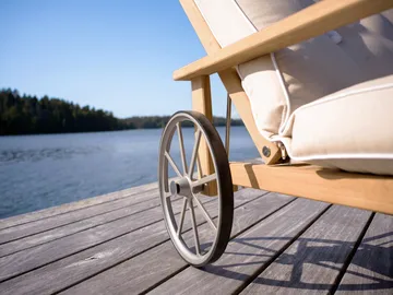 31 pram - Teak, 78x171 cm - Fri Form