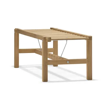 45 bench - Teak, 135 cm - Fri Form