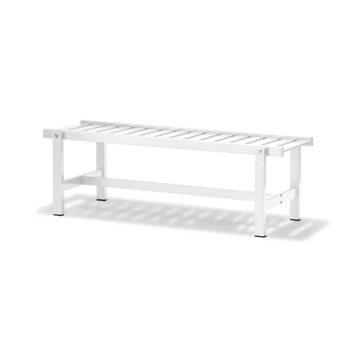 45 bench - White, 135 cm - Fri Form