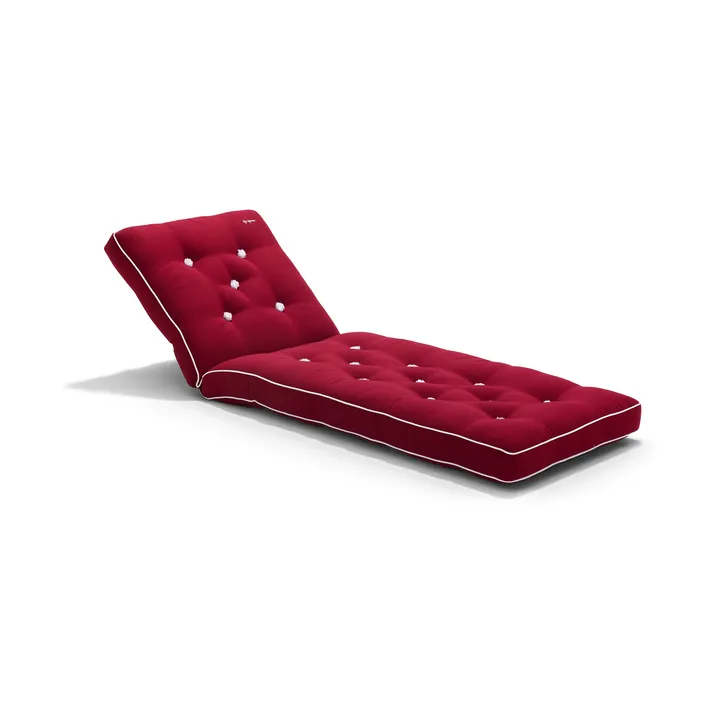 60 cushion for carrycot 31 - Red, 60x185 cm - Fri Form