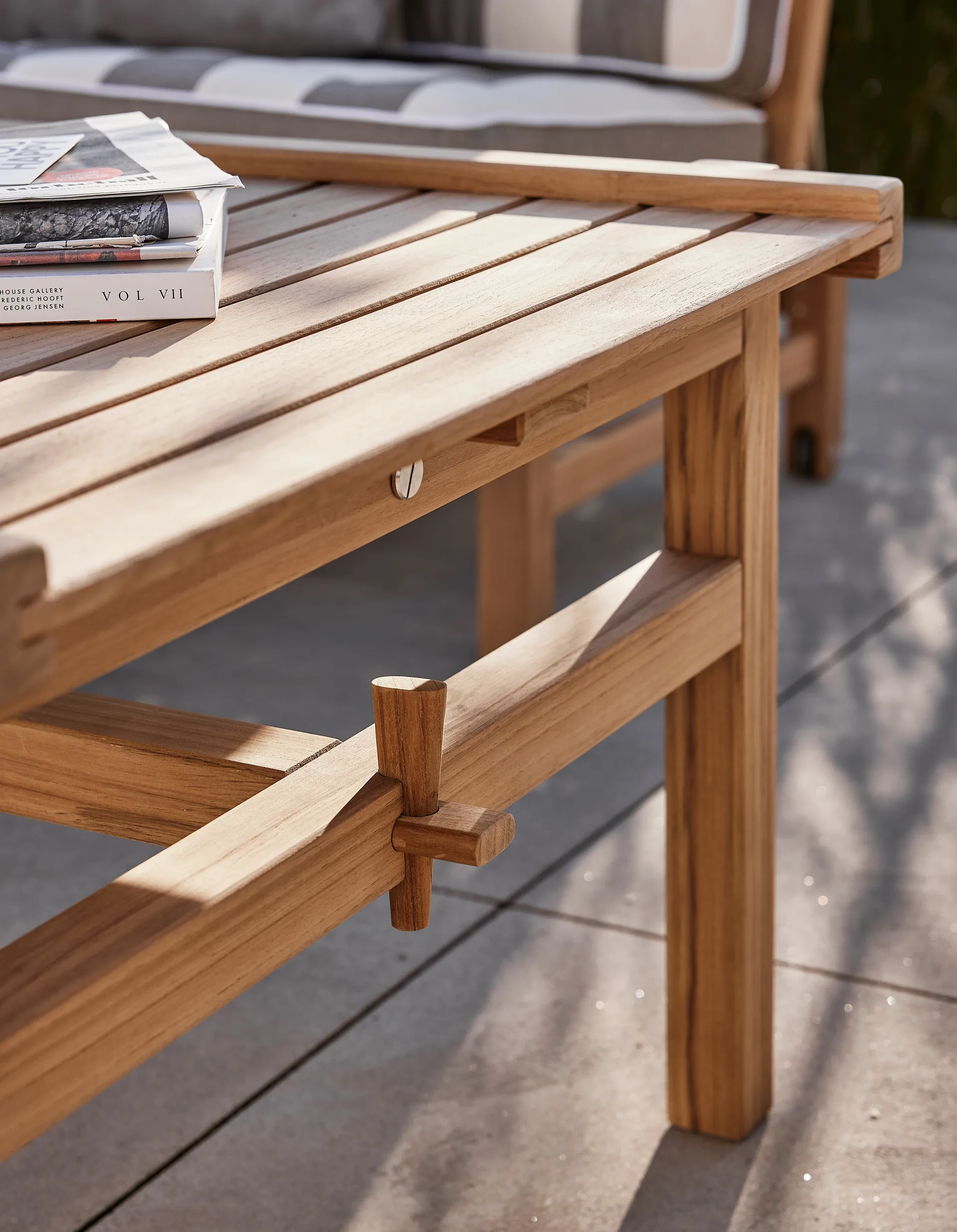 63 table, Teak, 150x73x51 cm Fri Form