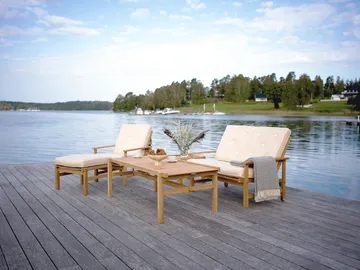 63 table - Teak, 150x73x51 cm - Fri Form