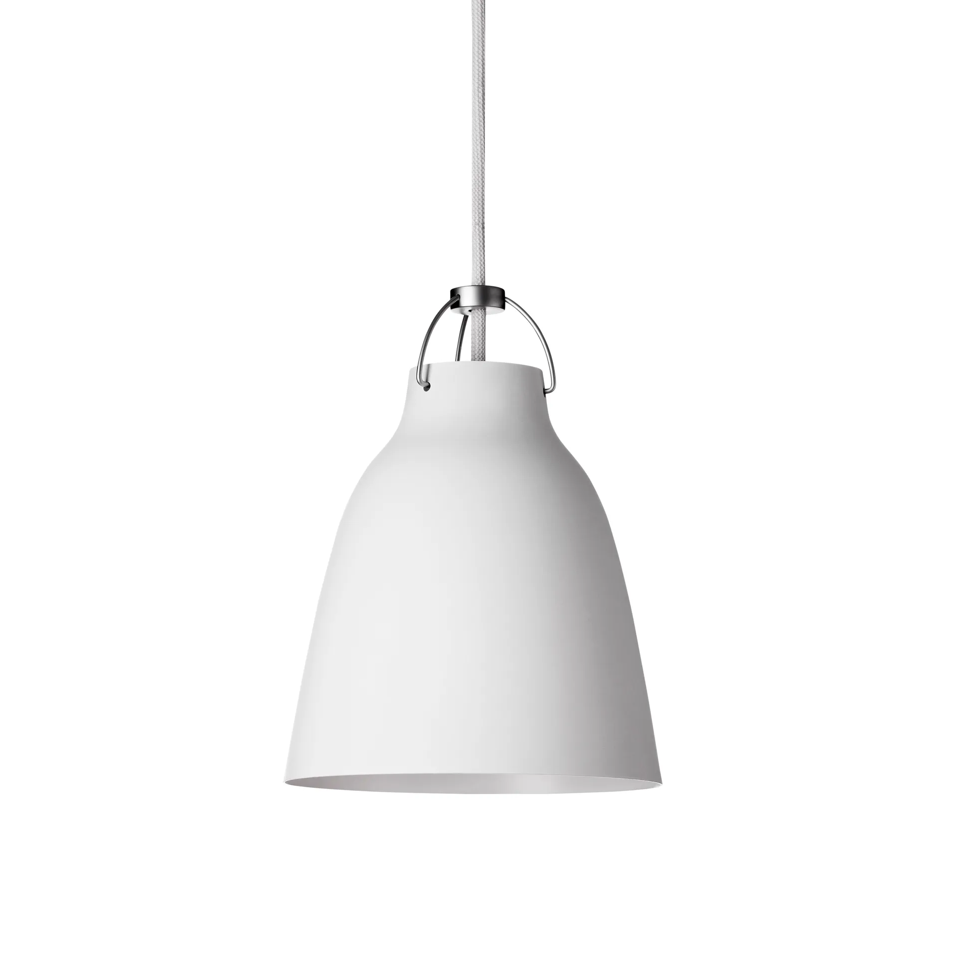 Caravaggio P1 pendant lamp matte, White Fritz Hansen