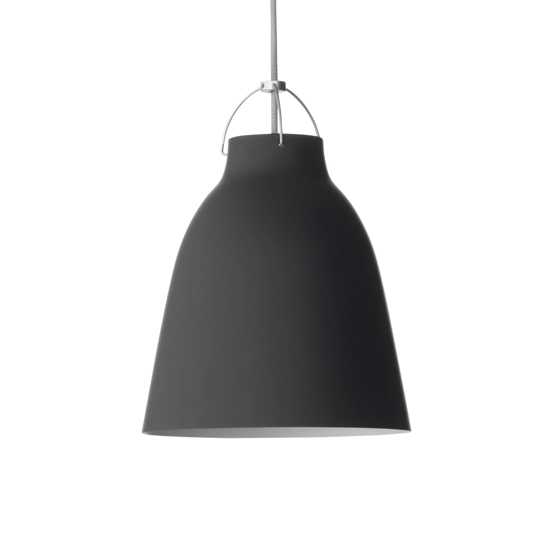 Caravaggio P2 pendant lamp matte, Black Fritz Hansen