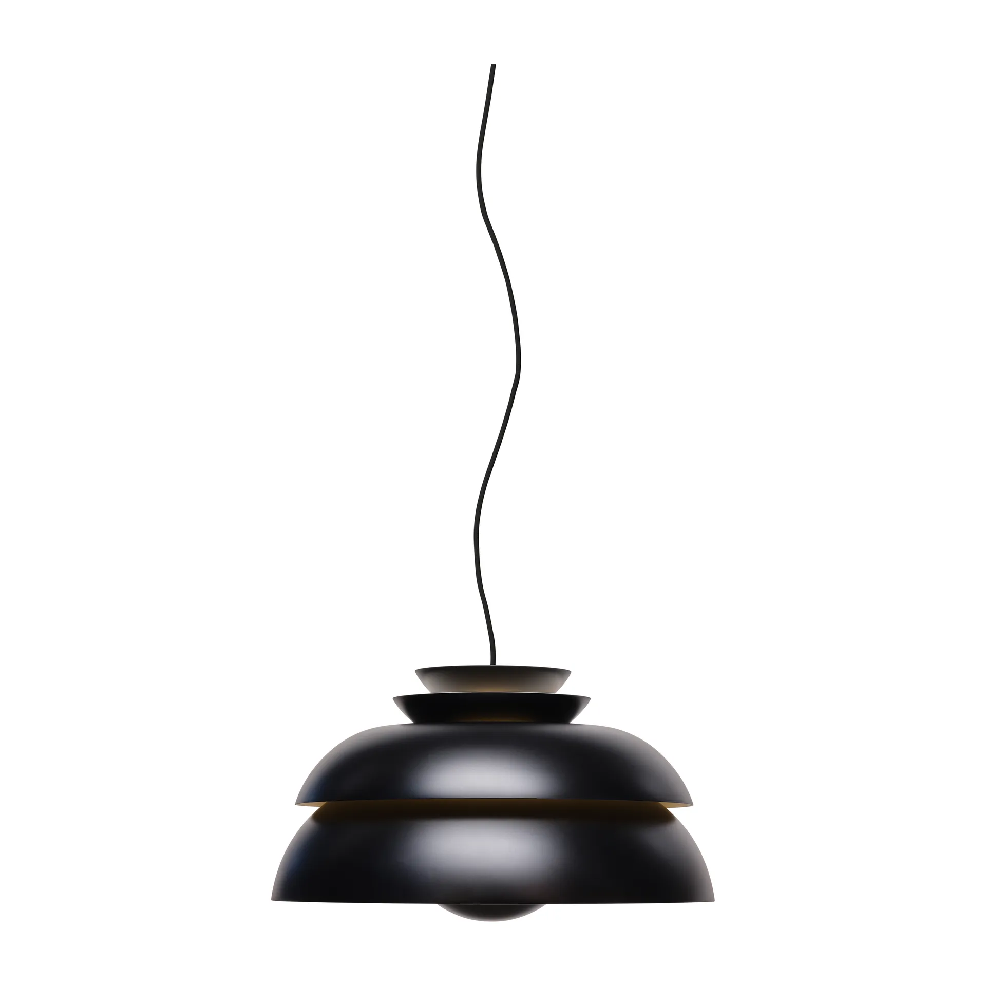Concert pendant lamp black, P1 Fritz Hansen