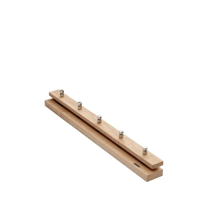 Cutter coat rack - Oak, 5 knobs - Fritz Hansen