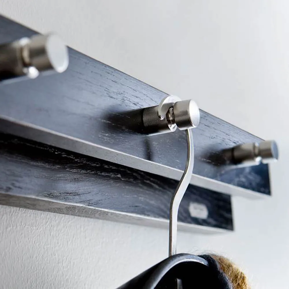 Cutter coat rack, Oak, 7 knobs Fritz Hansen