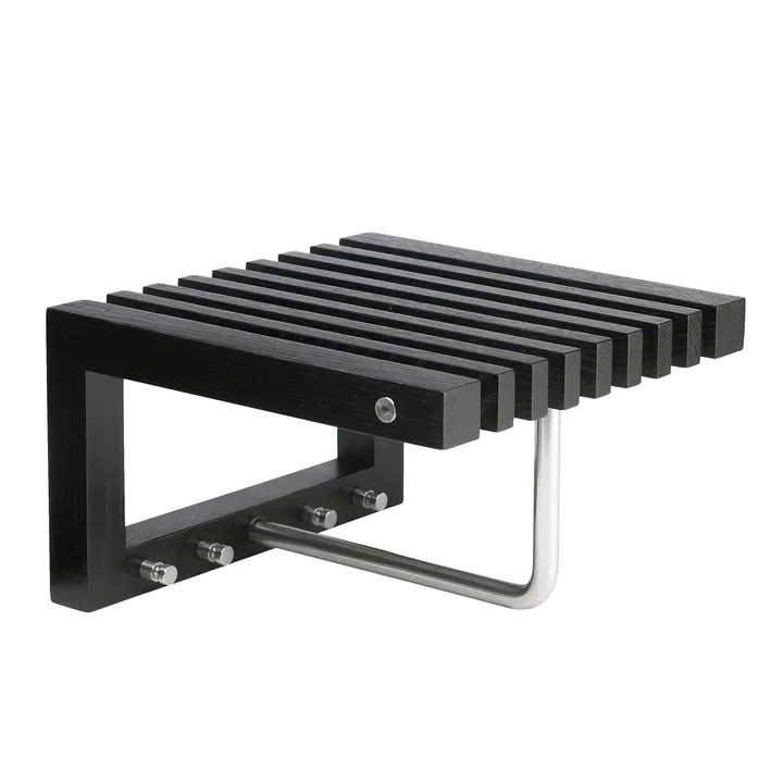 Cutter hat rack mini - black-painted oak - Fritz Hansen