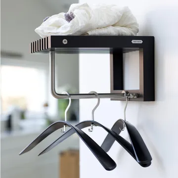 Cutter hat rack mini - black-painted oak - Fritz Hansen