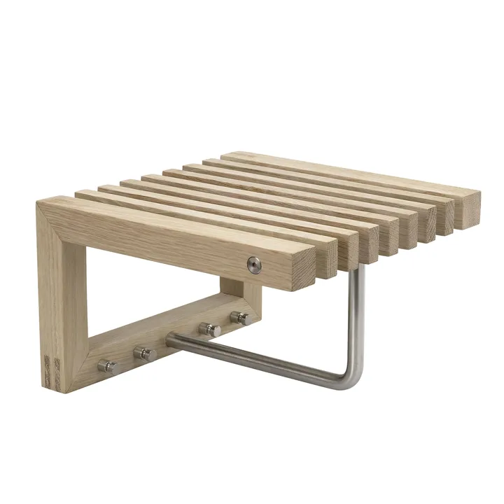 Cutter hat rack mini - oak - Fritz Hansen