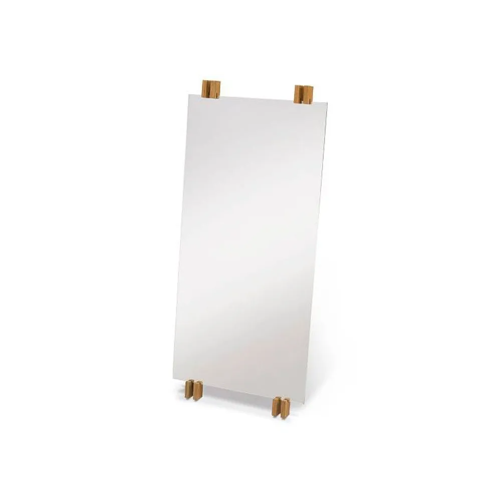 Cutter mirror, Teak Fritz Hansen