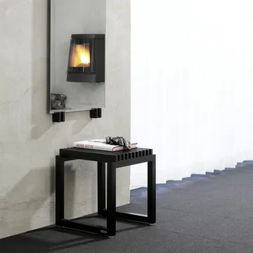 Cutter stool - black-painted oak - Fritz Hansen