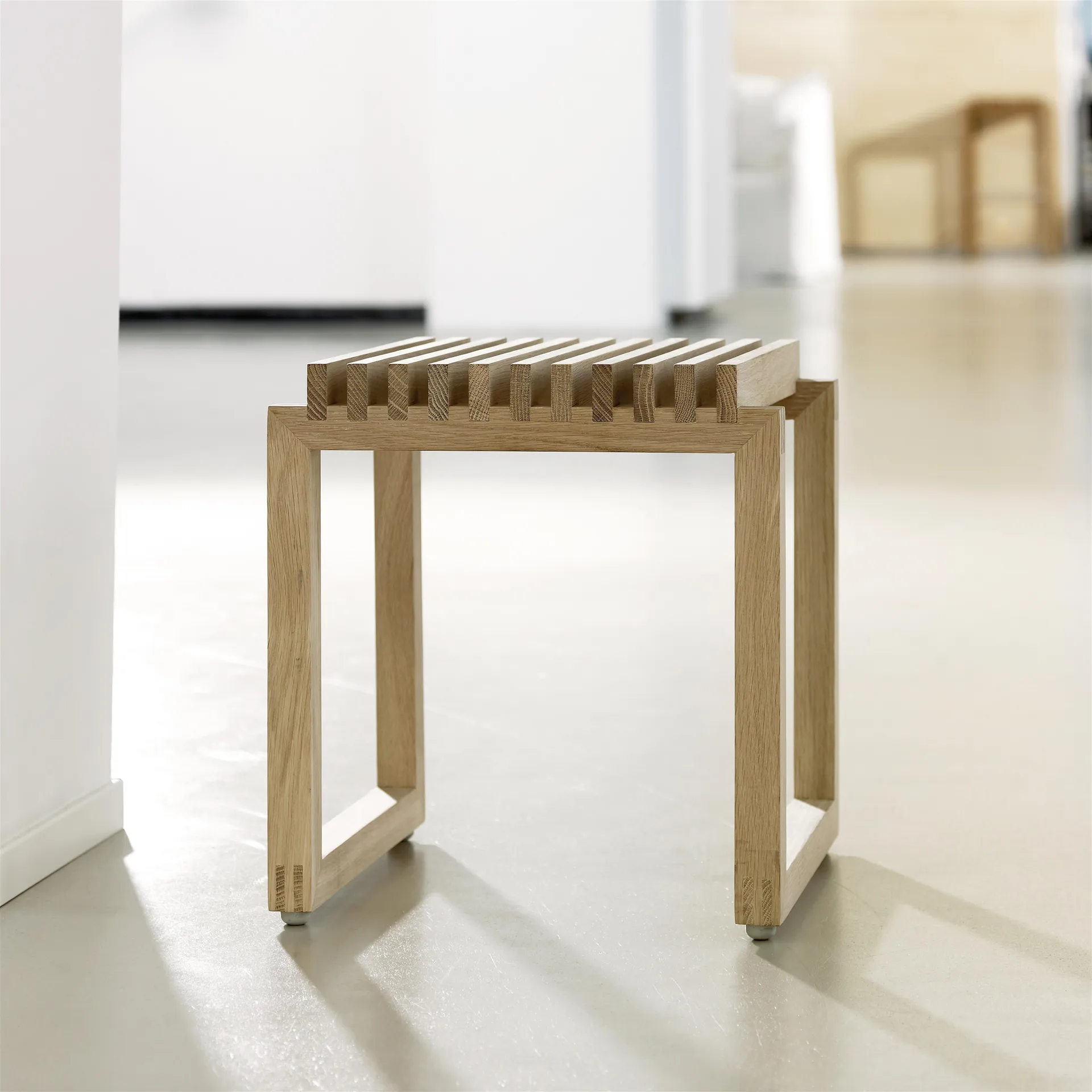 Cutter stool, oak Fritz Hansen