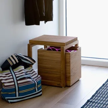 Cutter stool - Teak - Fritz Hansen