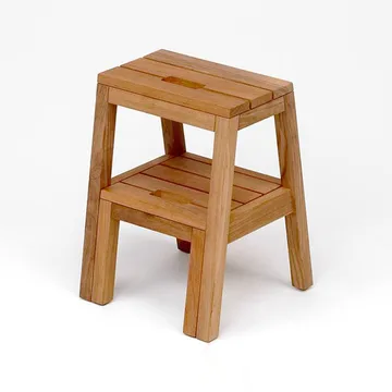 Dania step ladder - Teak - Fritz Hansen