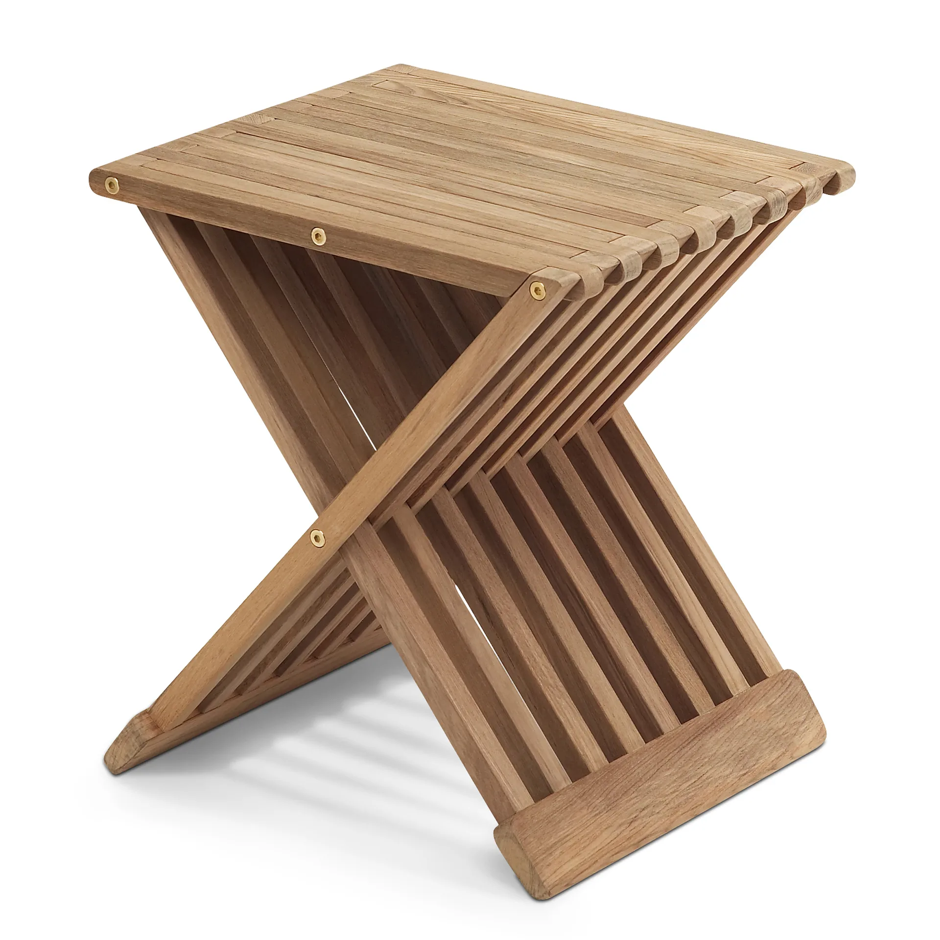 Fionia stool, Teak Fritz Hansen