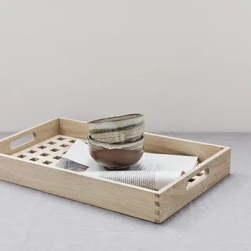 Fionia tray 32x48 cm - Oak - Fritz Hansen